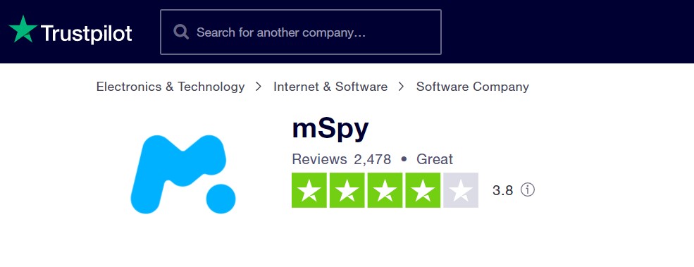 mSpy TrustPilot Review